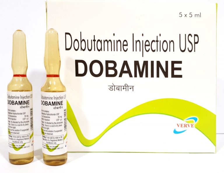 Dobamine® Dobutamine Injection 50mg/ml 5ml Ampoule