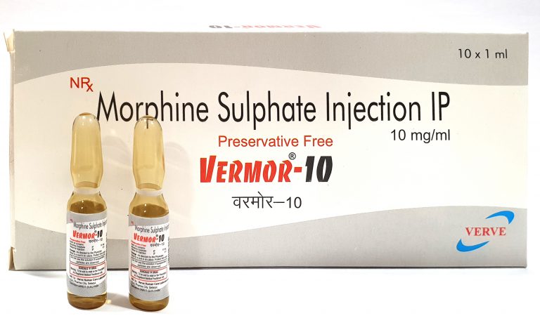 Vermor® Morphine Sulphate Tablet 10mg/Tablet, 20mg/Tablet, 30mg/Tablet, 60mg/Tablet 1 X 10 Tablet